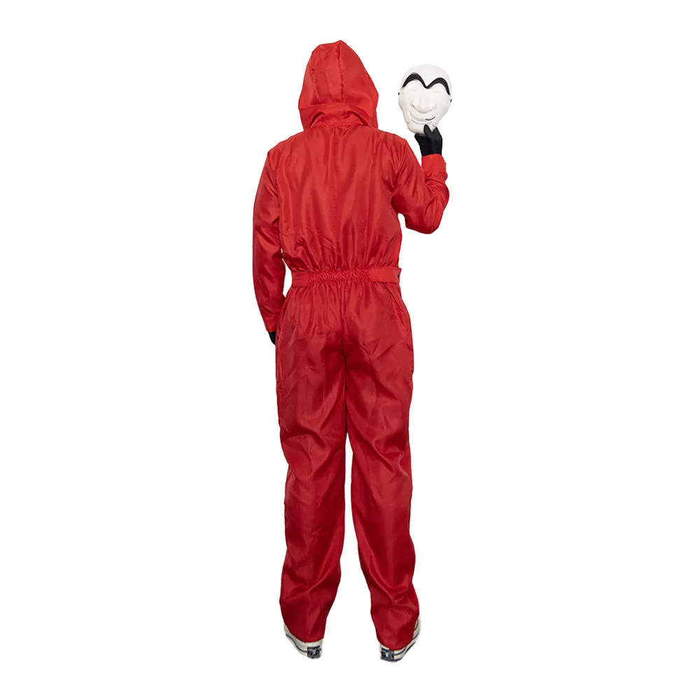 2022 Money Heist Korea Costume   Mask Joint Jumpsuit TV Show Joint Economic Area Cosplay