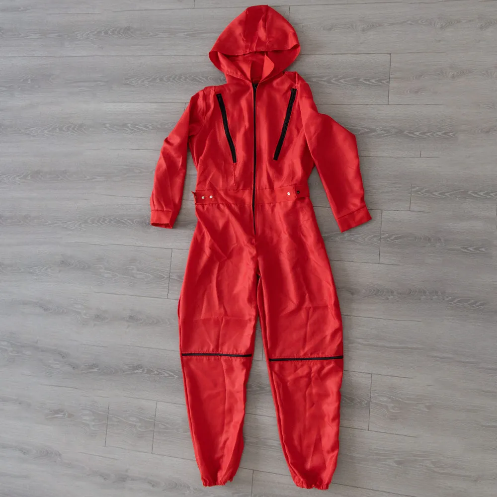 2022 Money Heist Korea Costume   Mask Joint Jumpsuit TV Show Joint Economic Area Cosplay
