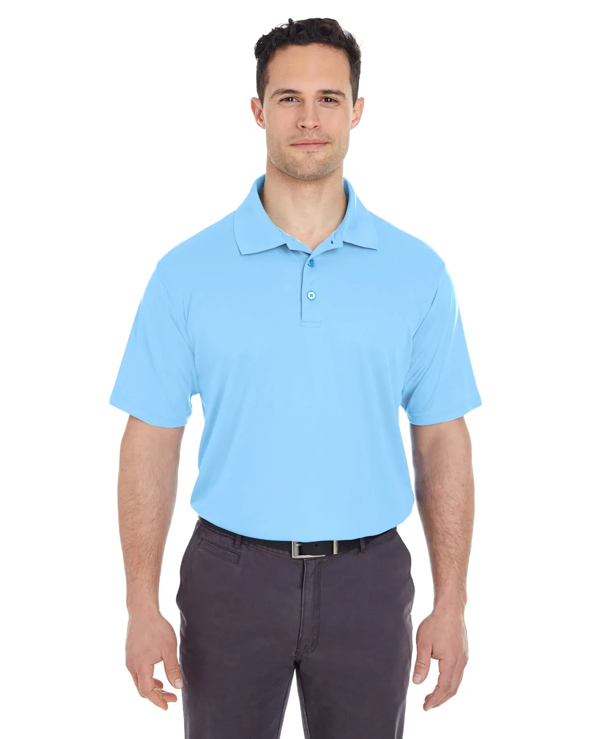 8210 UltraClub Men's Cool & Dry Mesh Piqué Polo