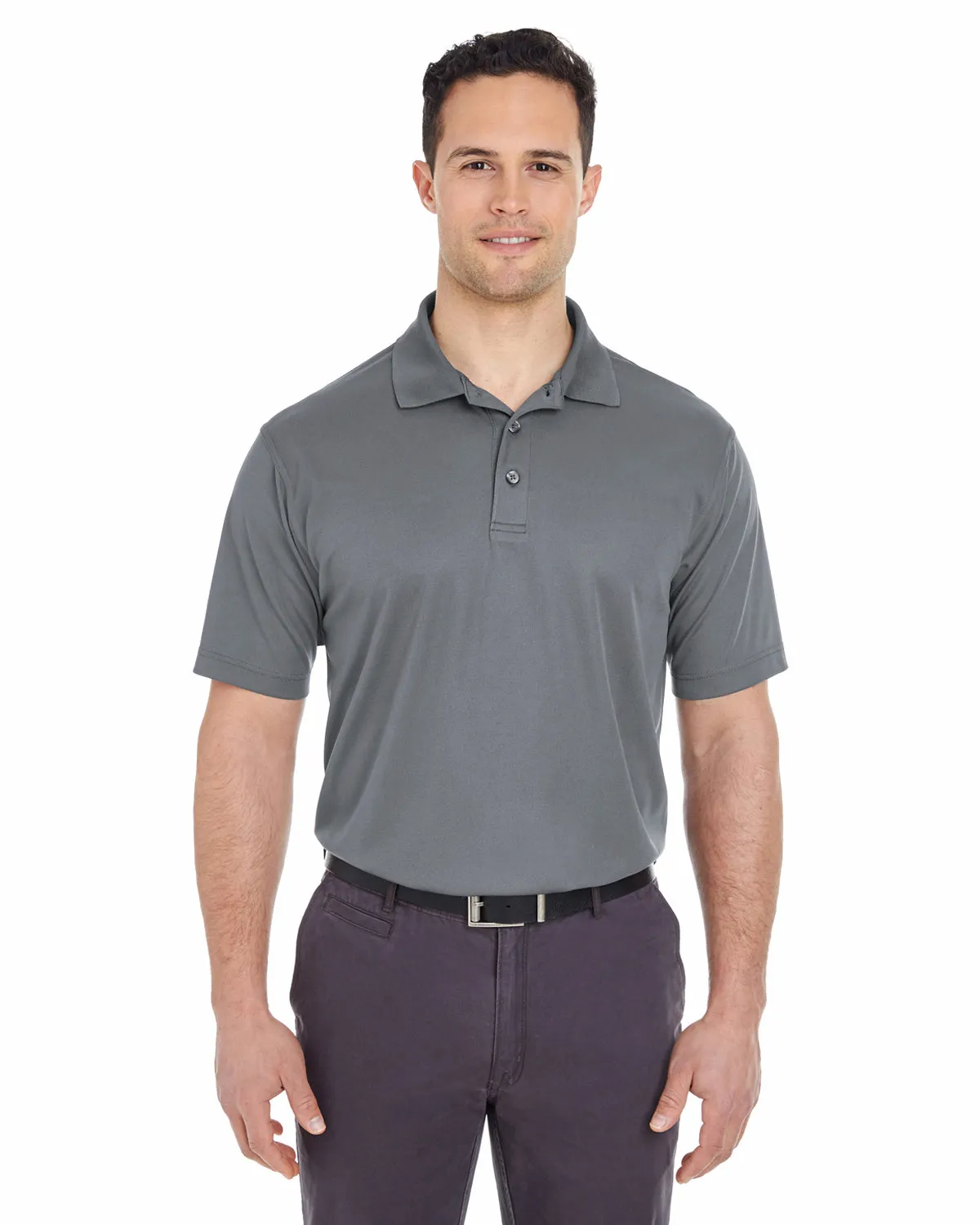 8210 UltraClub Men's Cool & Dry Mesh Piqué Polo