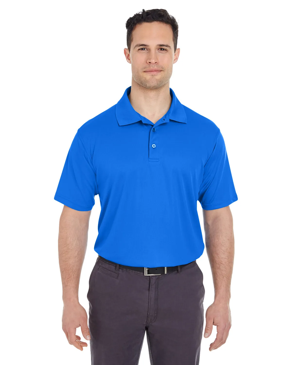 8210 UltraClub Men's Cool & Dry Mesh Piqué Polo