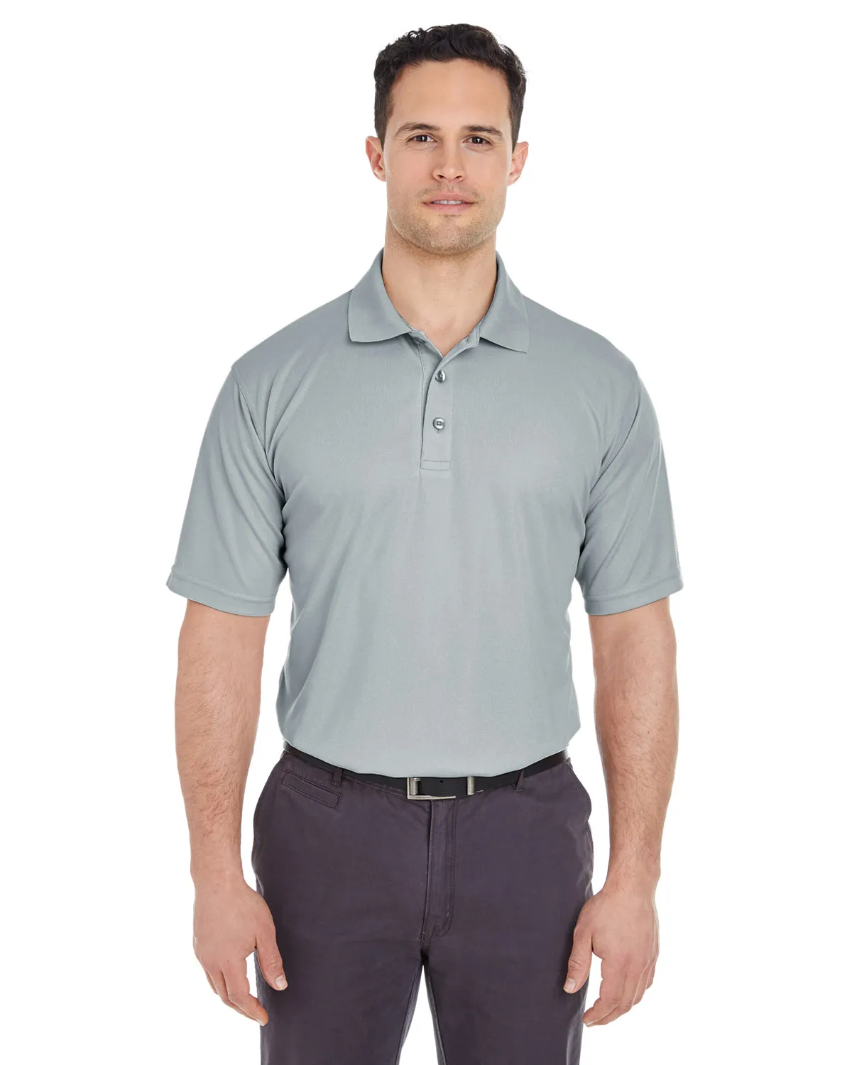 8210 UltraClub Men's Cool & Dry Mesh Piqué Polo