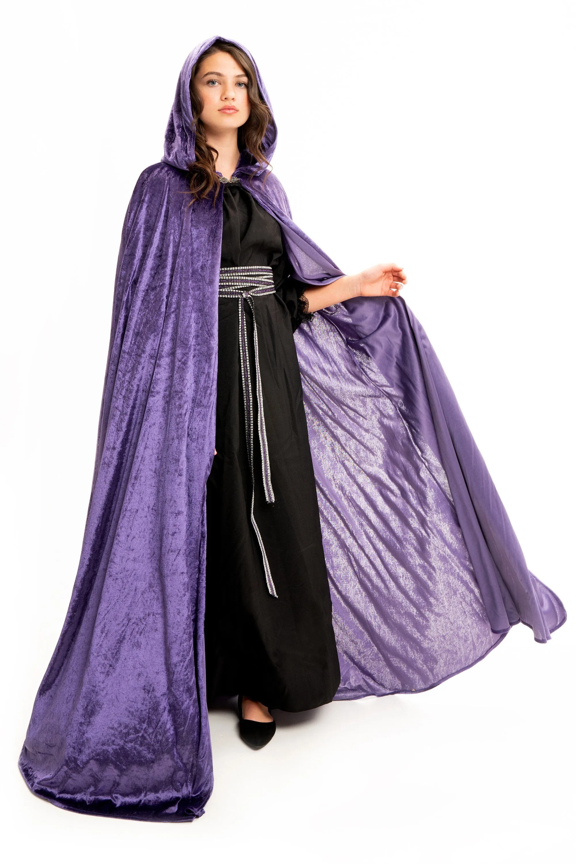 Adult Cloak Dark Purple