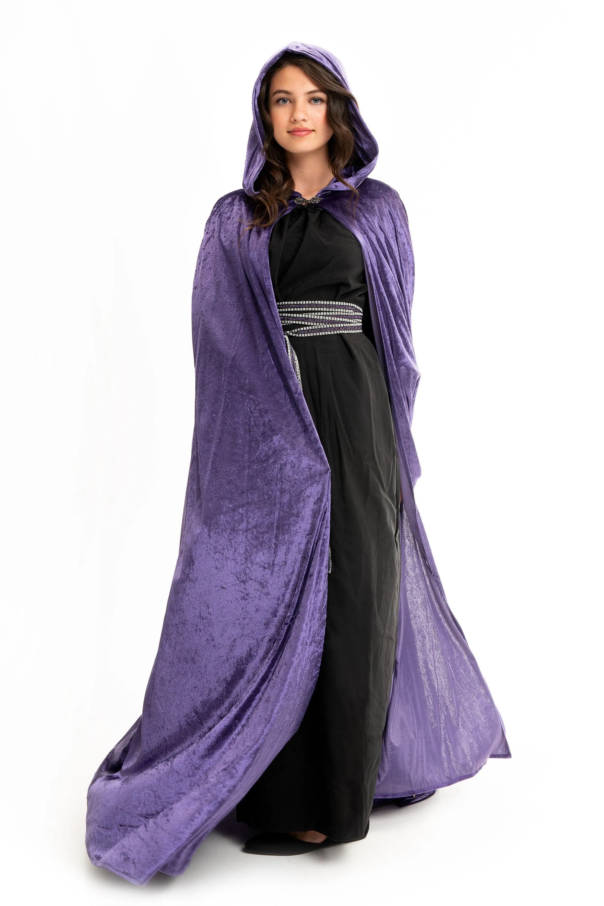 Adult Cloak Dark Purple