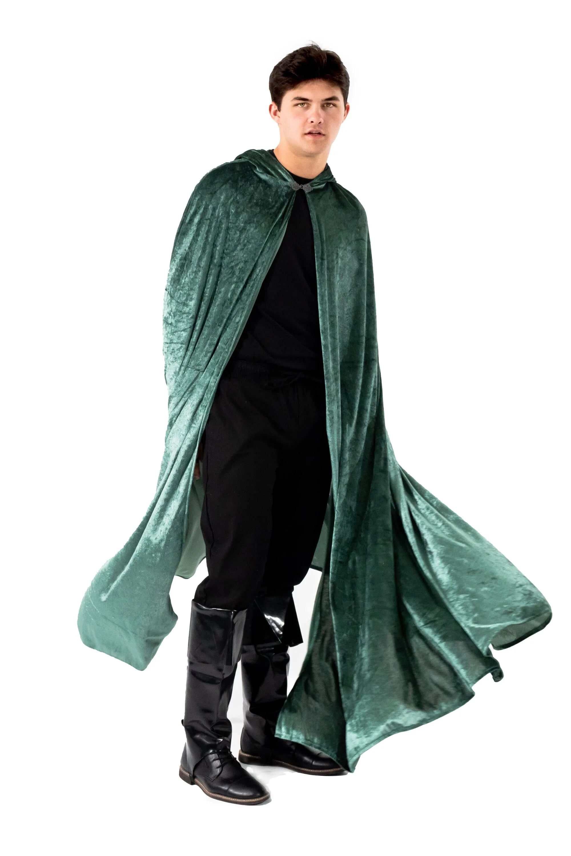 Adult Cloak Woodland Green