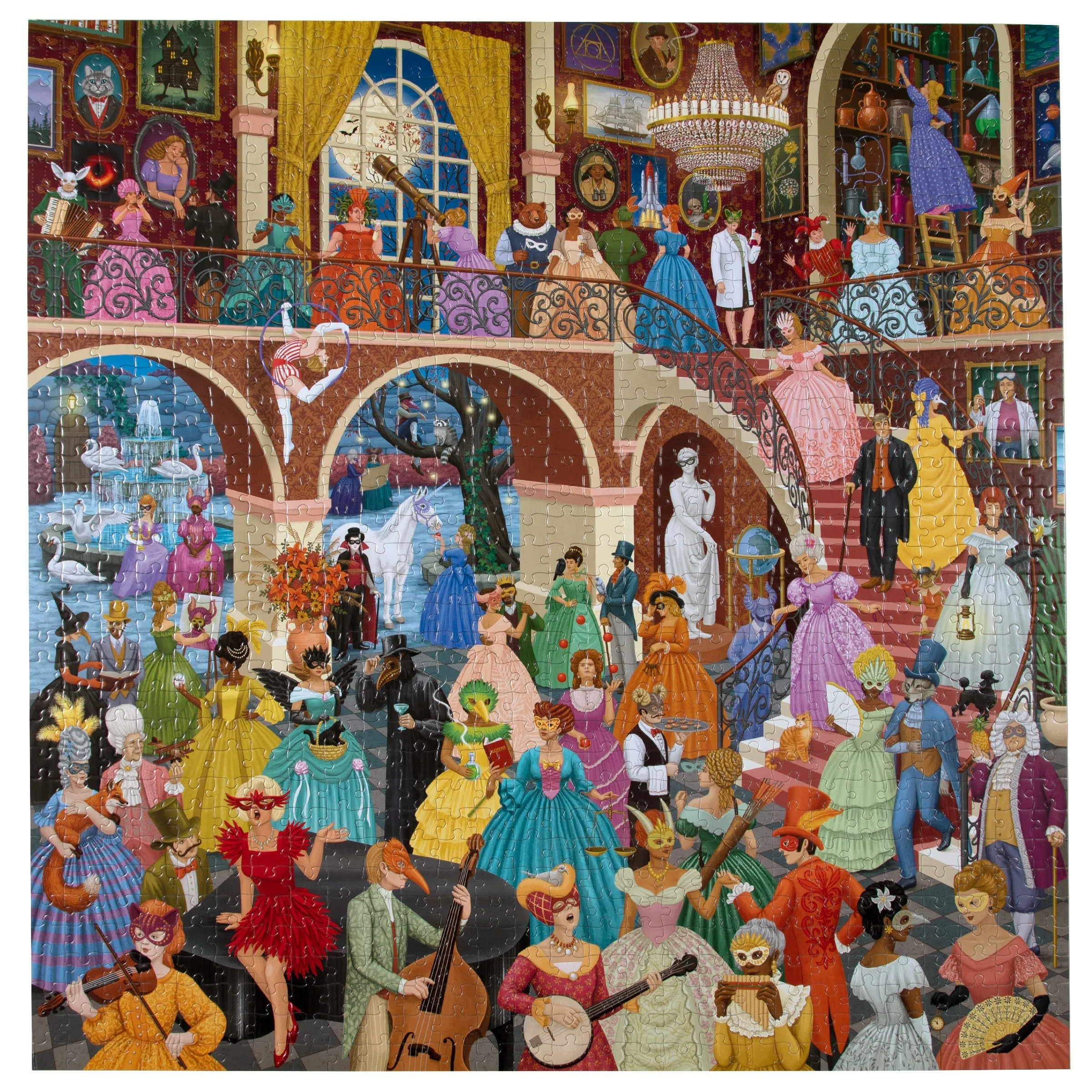 Alchemists Masquerade 1000 Sq Puzzle