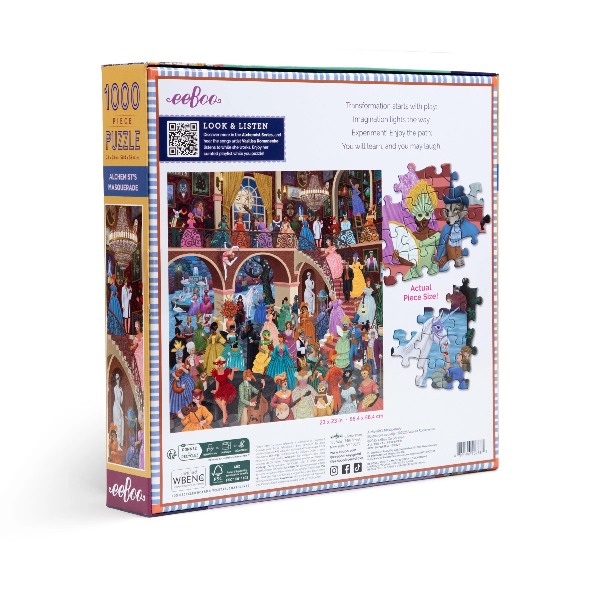Alchemists Masquerade 1000 Sq Puzzle
