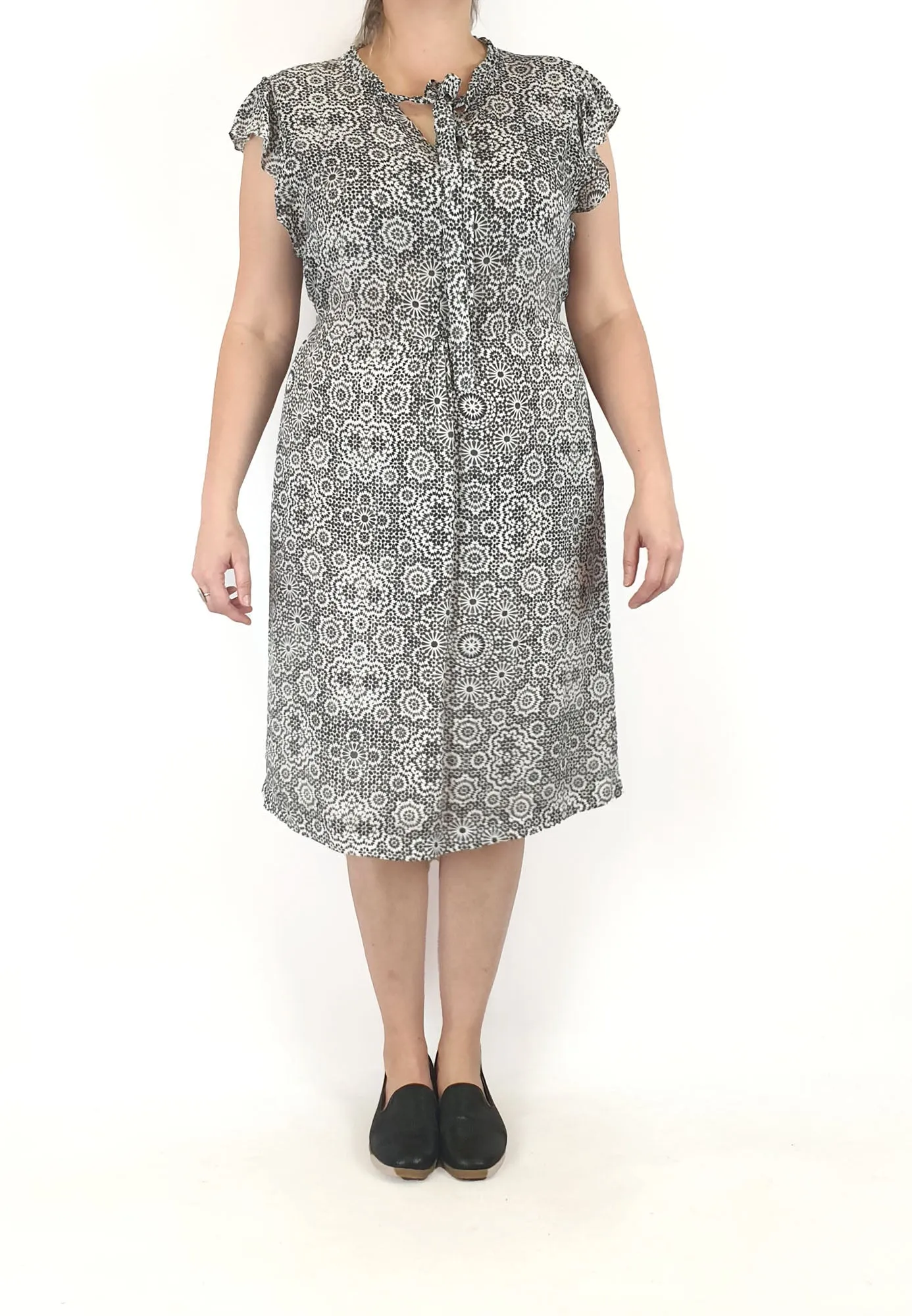 Anna Thomas silk mix dress size 14