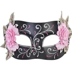 Aria Black And Pink Eye Mask