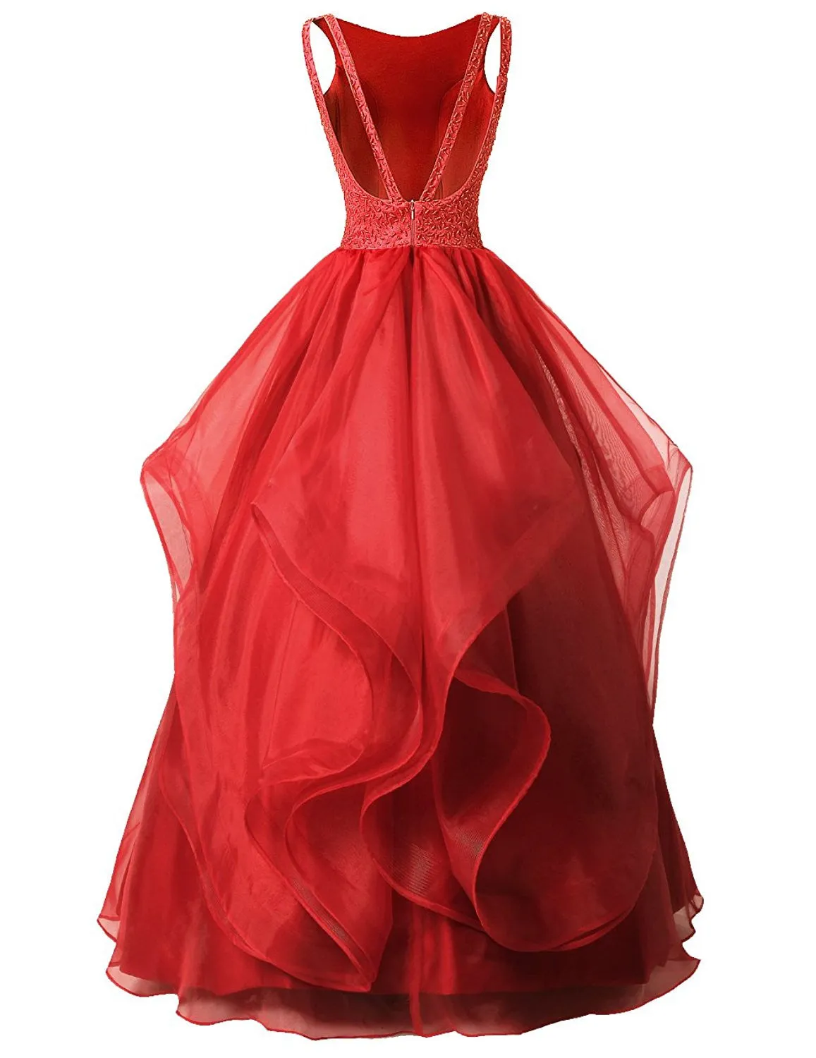 Asymmetric Ball Gown Evening Dress