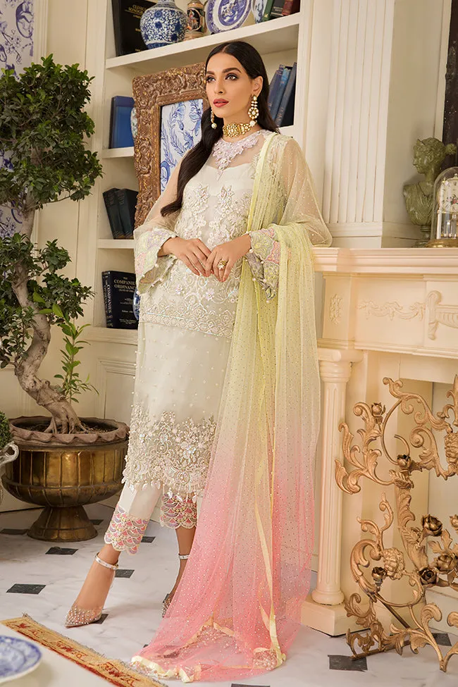 Beautiful Soft Color Pakistani Suit For Eid # P2055