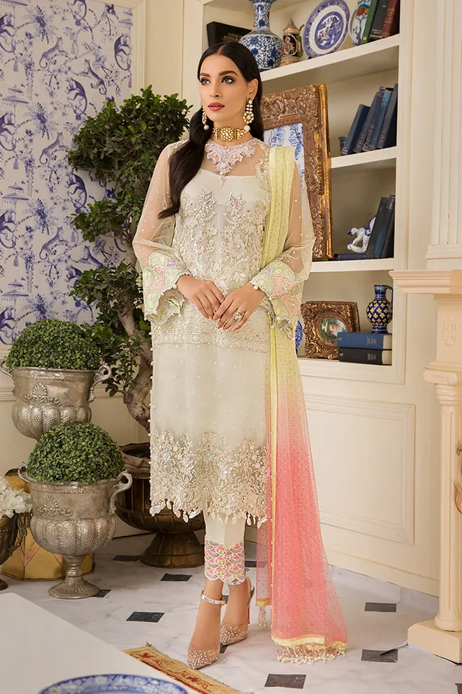 Beautiful Soft Color Pakistani Suit For Eid # P2055