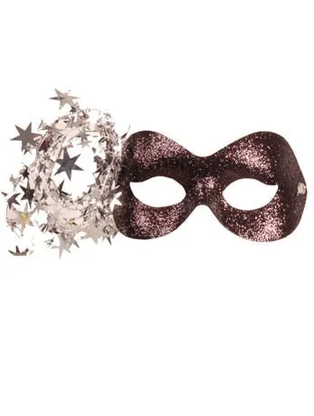 Black and Gold Masquerade Facepiece