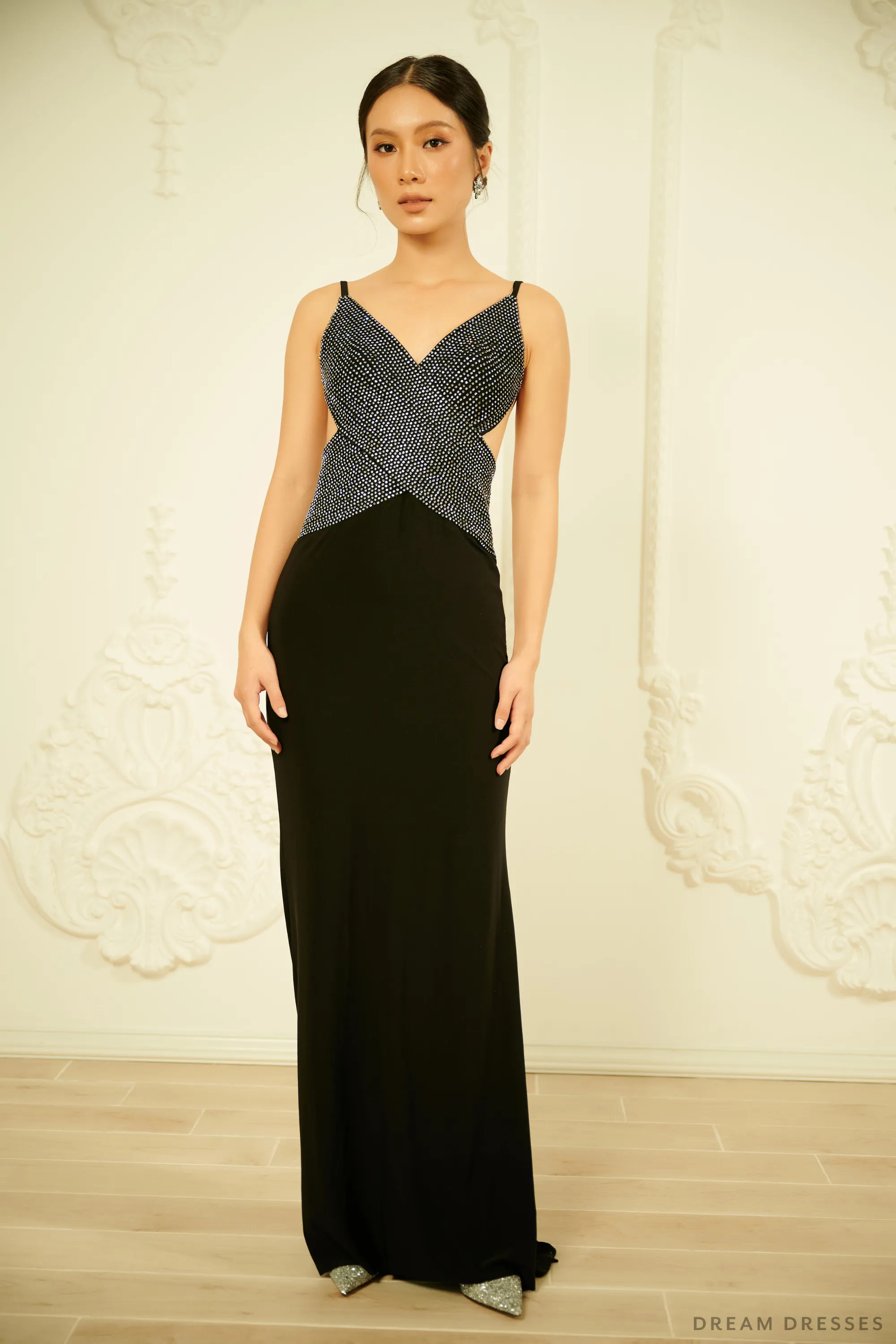 Black Tie Evening Dress (#KATIA)