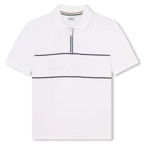 BOSS SS Polo - White