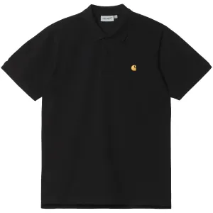 Chase Pique Polo (Black)