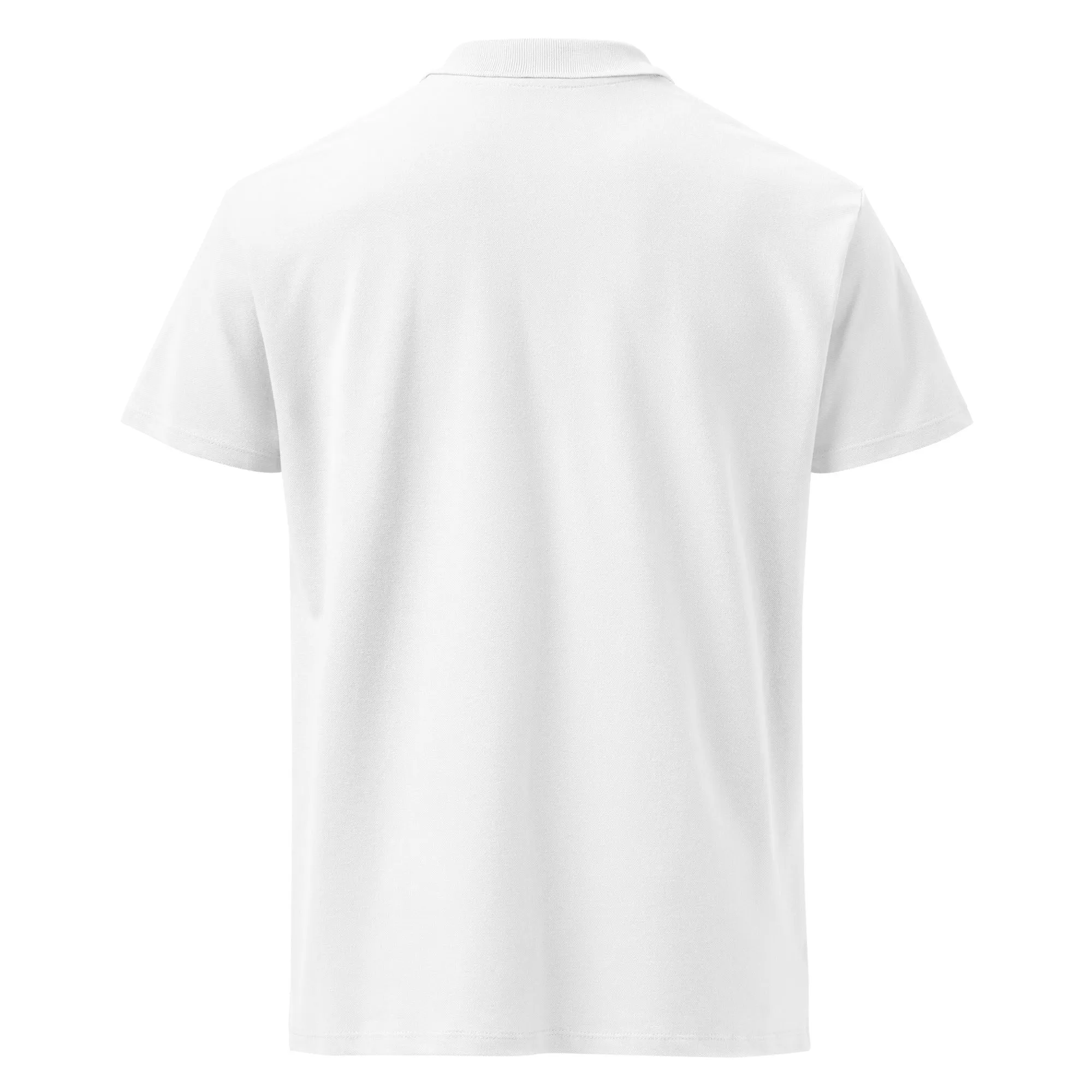 Clubs and Sticks Premium Pique Embroidered Polo Shirt - Royal Blue