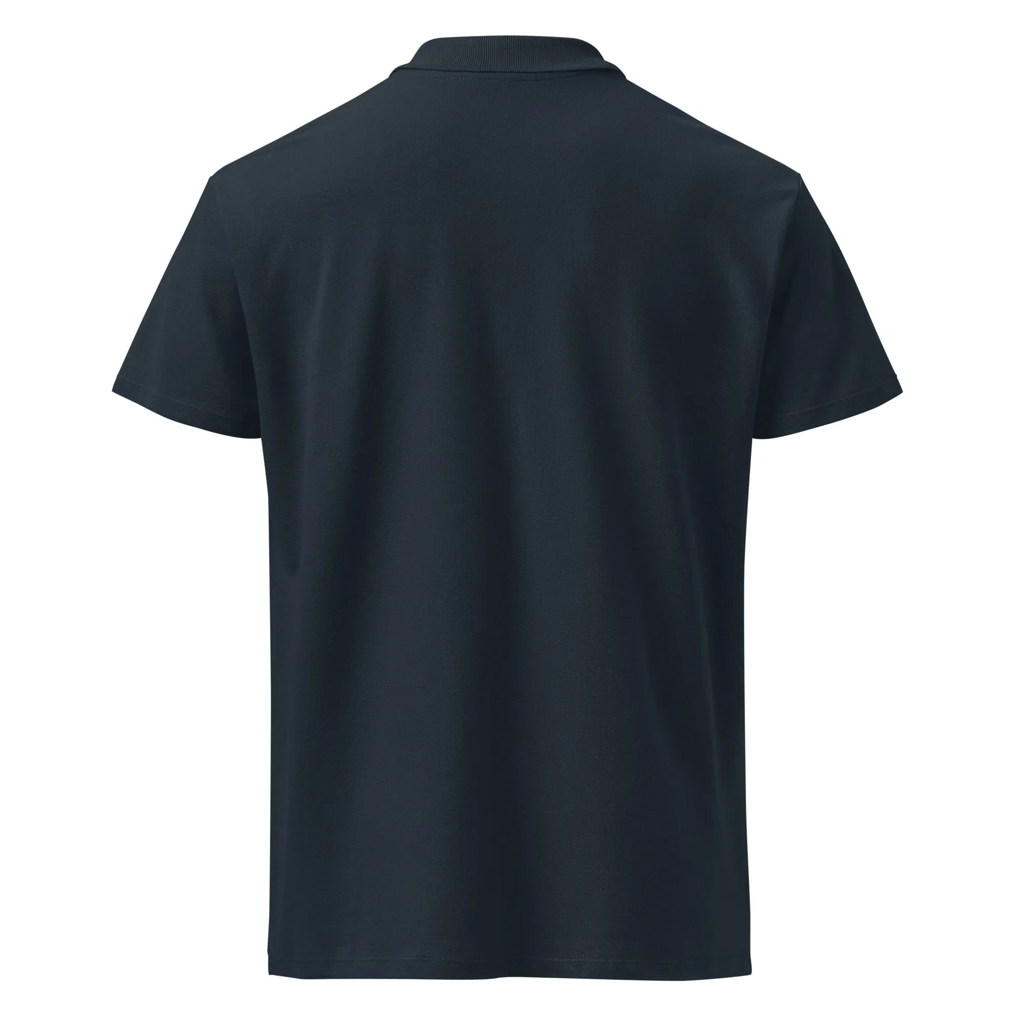 Clubs and Sticks Premium Pique Embroidered Polo Shirt - Royal Blue