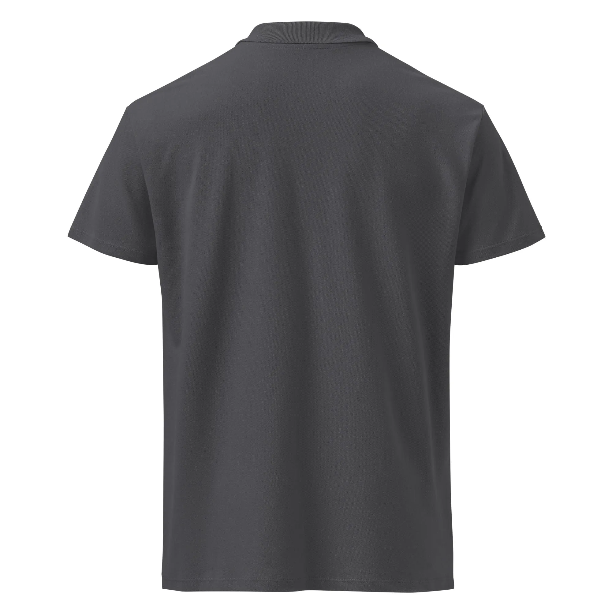 Clubs and Sticks Premium Pique Embroidered Polo Shirt - Royal Blue