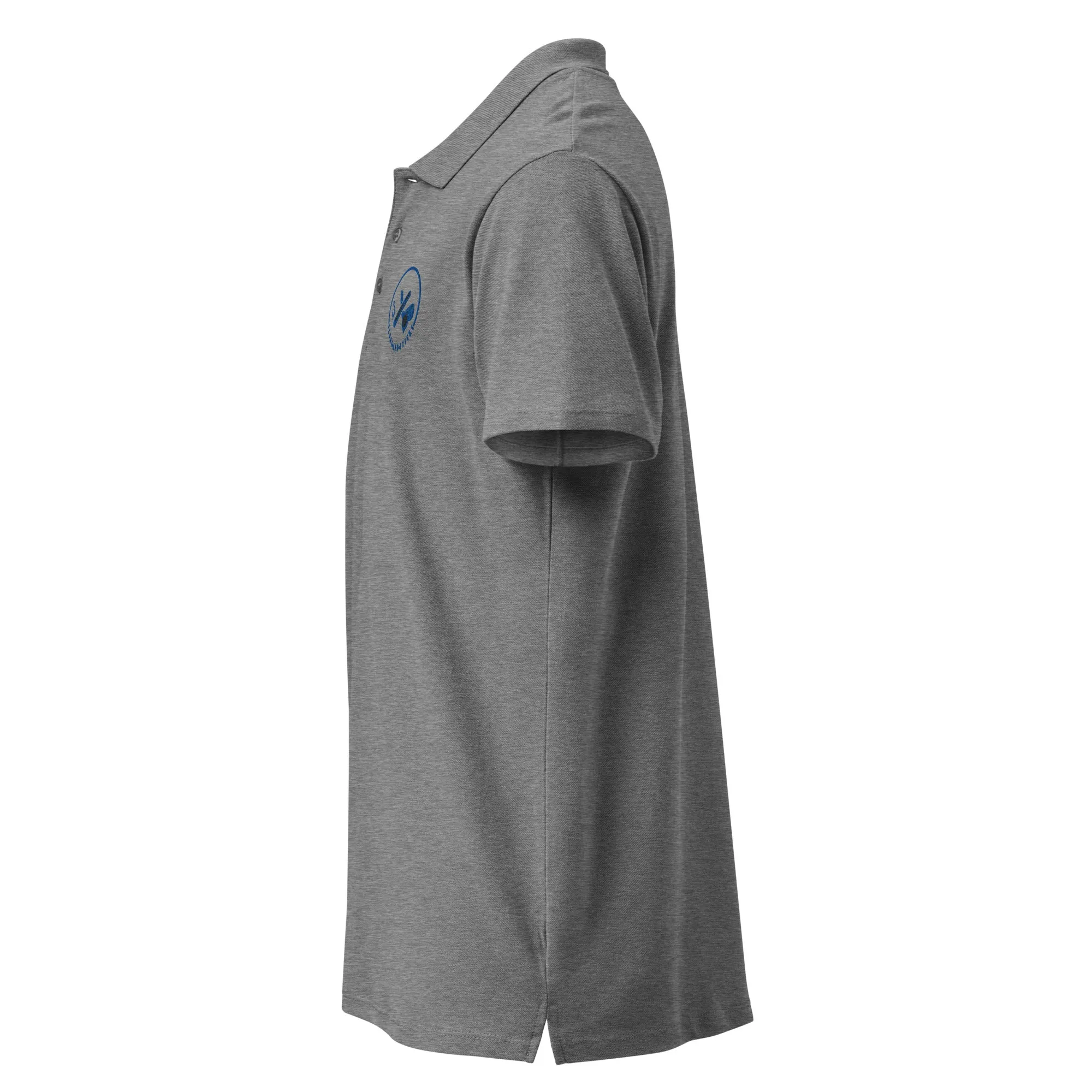 Clubs and Sticks Premium Pique Embroidered Polo Shirt - Royal Blue