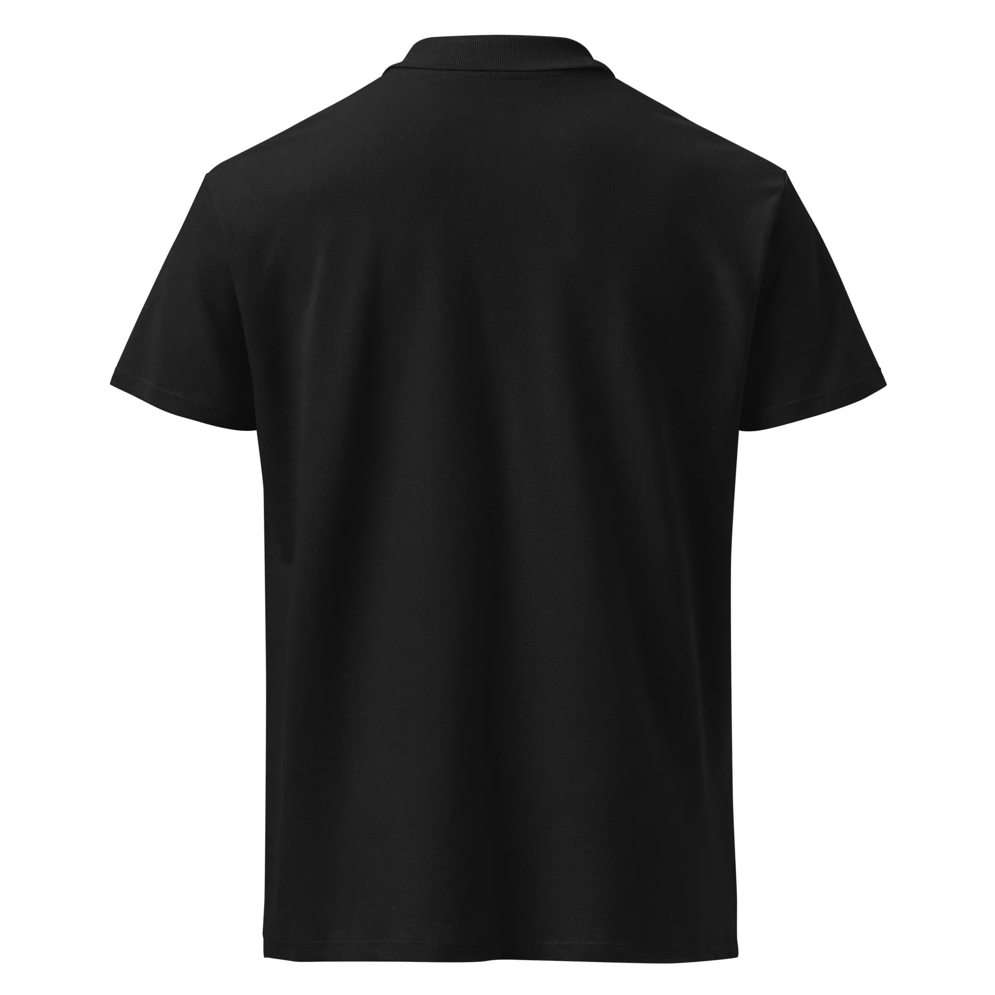 Clubs and Sticks Premium Pique Embroidered Polo Shirt - Royal Blue