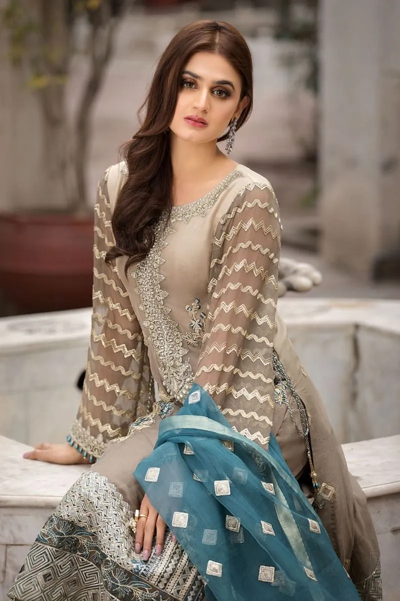 Designer Chiffon Outfit for Women #M0038