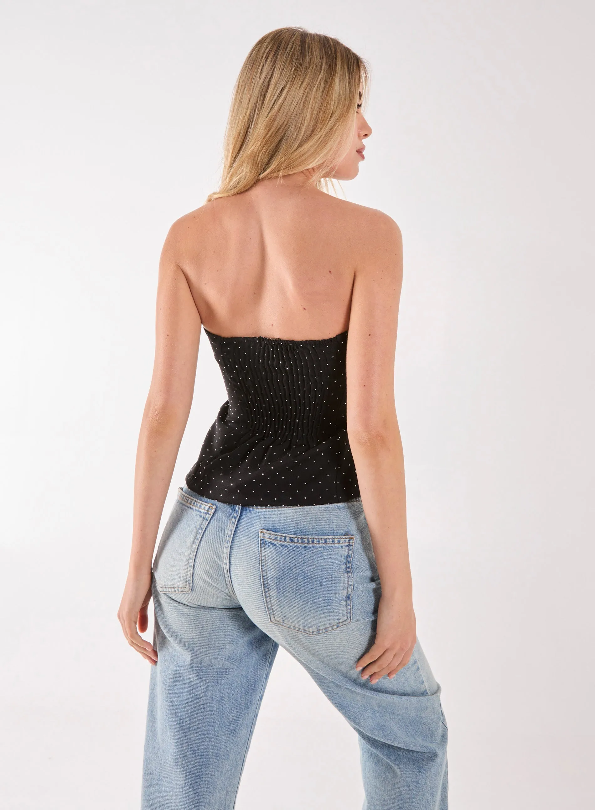 Diamante Bandeau Waistcoat