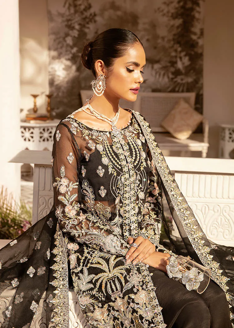 Embellished Black Salwar Kameez Pakistani Party Wear Dress