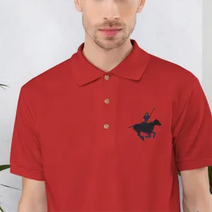 Embroidered Carib Action Pony Polo Shirt