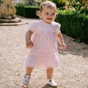 Fabienne Tulle Overlay Baby Girls Dress