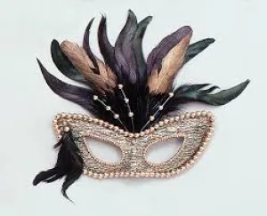 Feather Masquerade Mask