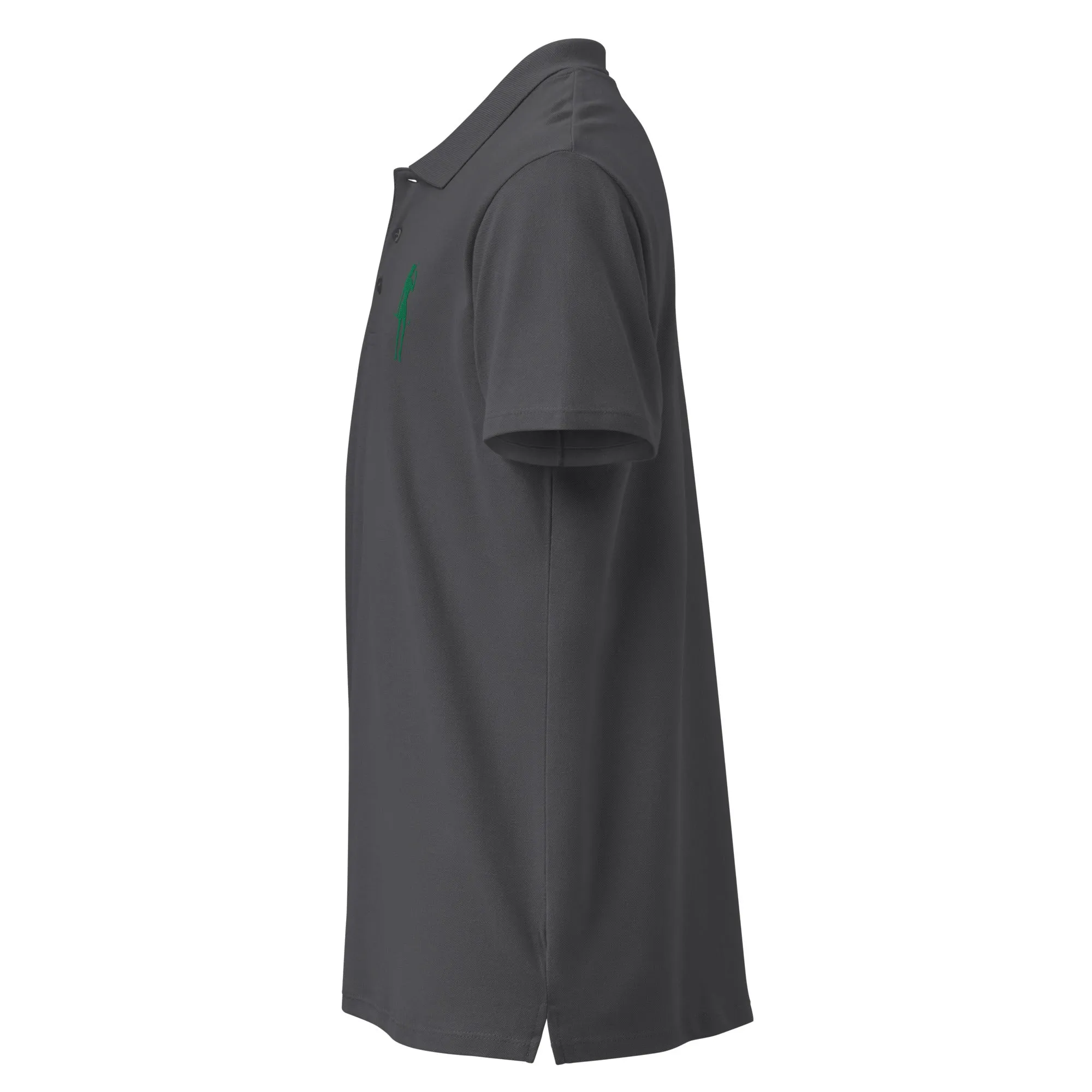 Female Golfer Premium Pique Embroidered Polo Shirt - Green