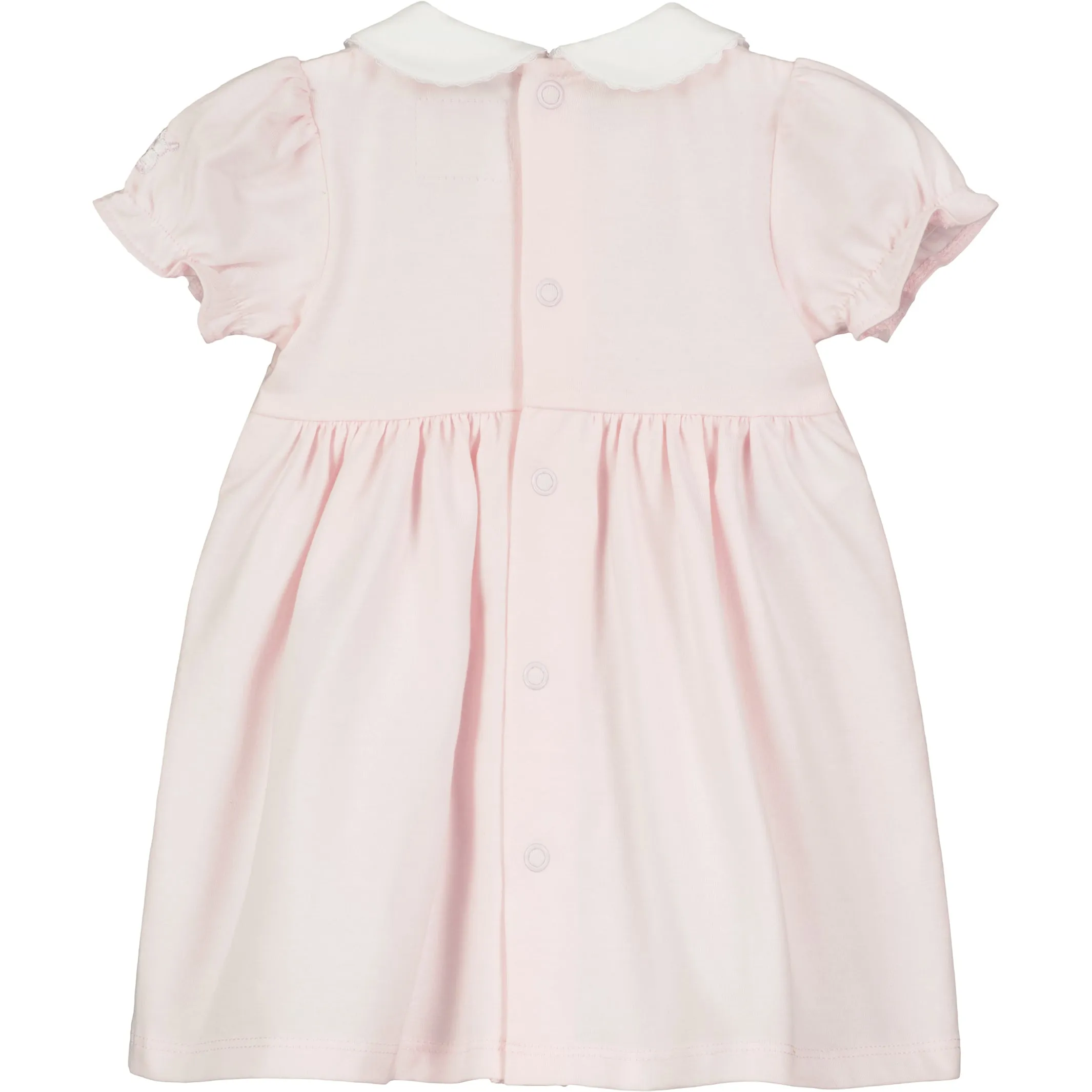Flora Heart Embroidery Girl Dress