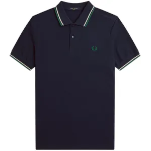 FRED PERRY TWIN TIPPED POLO SHIRT