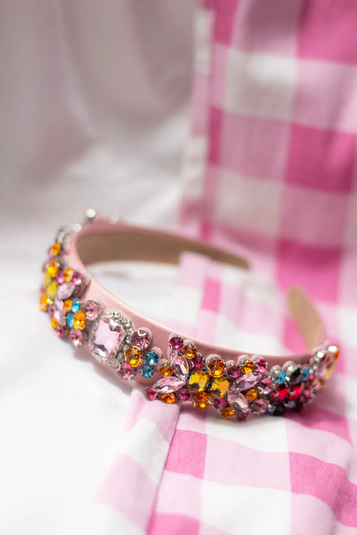 Gem Detailed Floral Headband