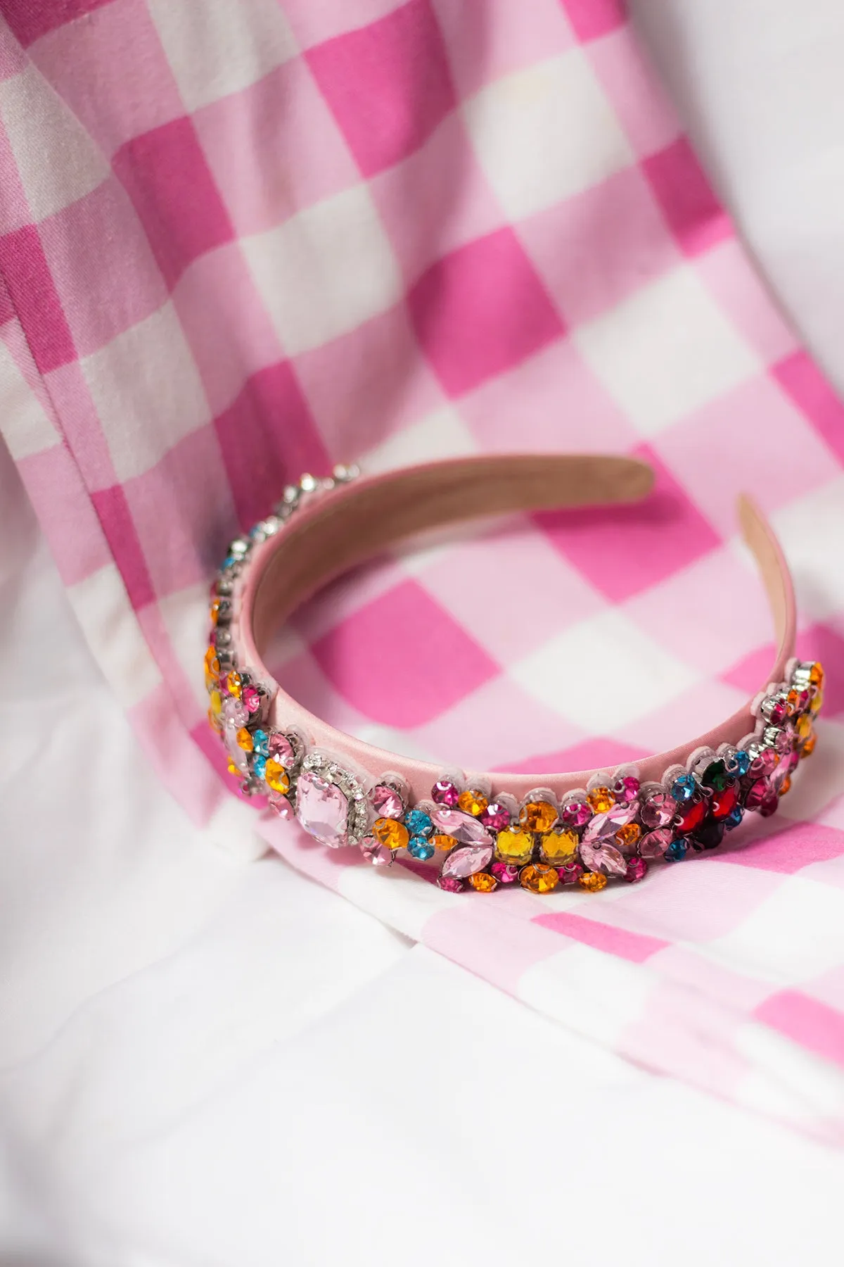 Gem Detailed Floral Headband