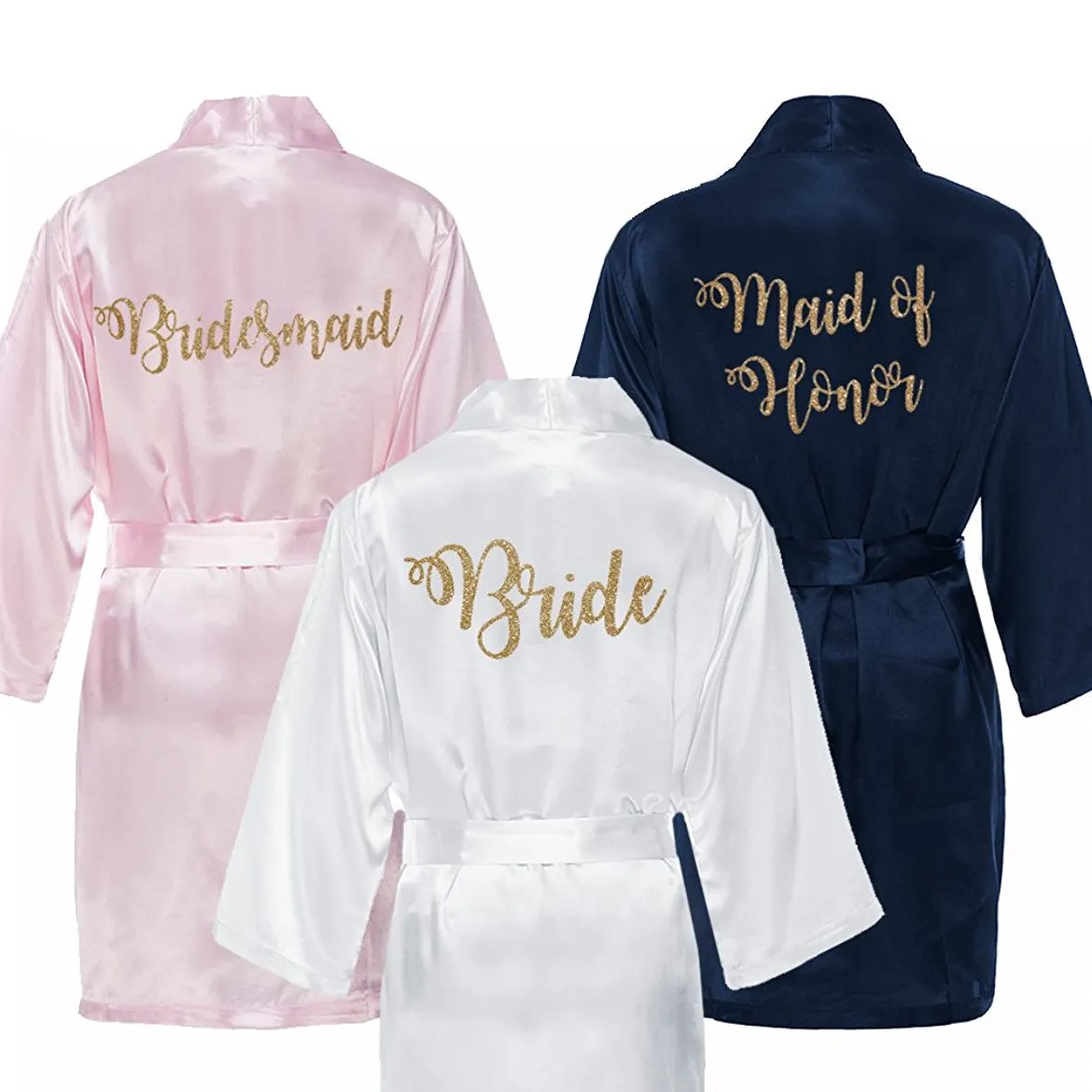 Glitter Bridal Party Robes