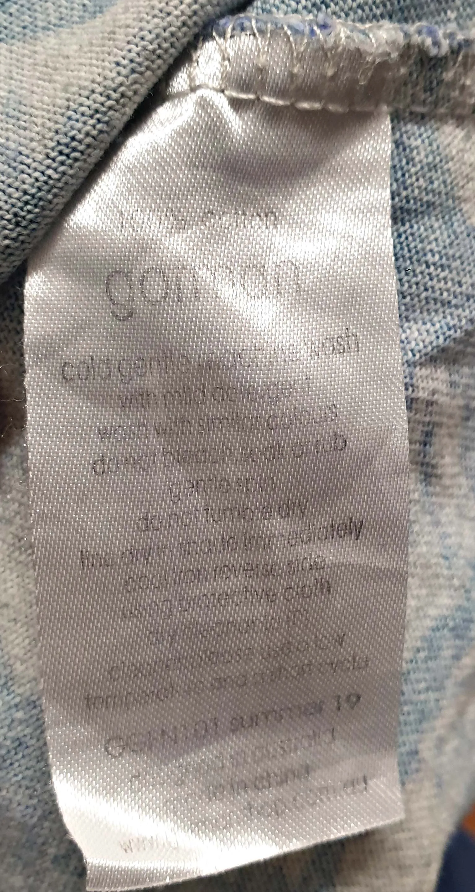 Gorman   Mangkaja blue print tee shirt dress size XS (fits size 6 and 8)