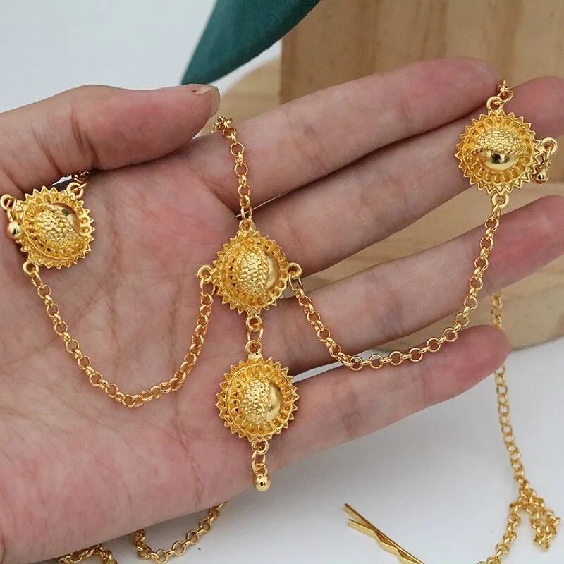 Habesha Goldplated Jewelry Set
