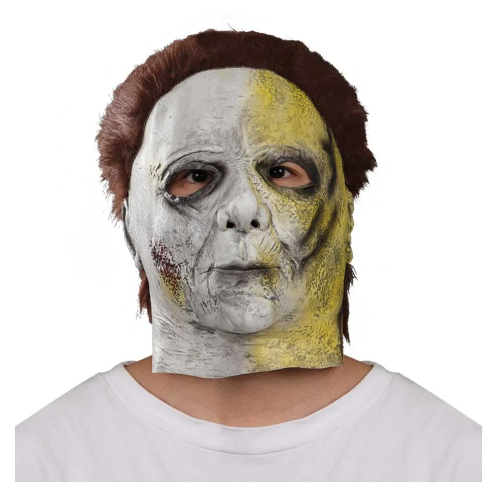 Halloween Michael Myers Mask Blood Scar Version Cosplay Latex Masks Helmet Masquerade Halloween Party Costume Props