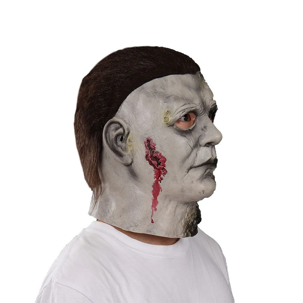 Halloween Michael Myers Mask Burn Scar Version Cosplay Latex Masks Helmet Masquerade Halloween Party Costume Props