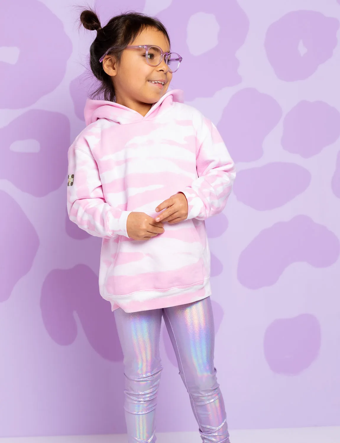 Holographic Kids Unicorn Leggings