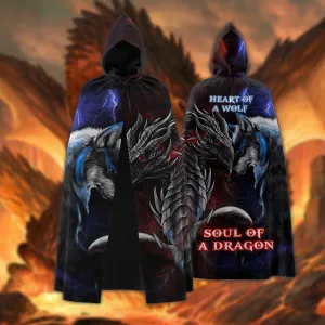 Hooded Cloak - Dragon and Wolf 114 - PT97