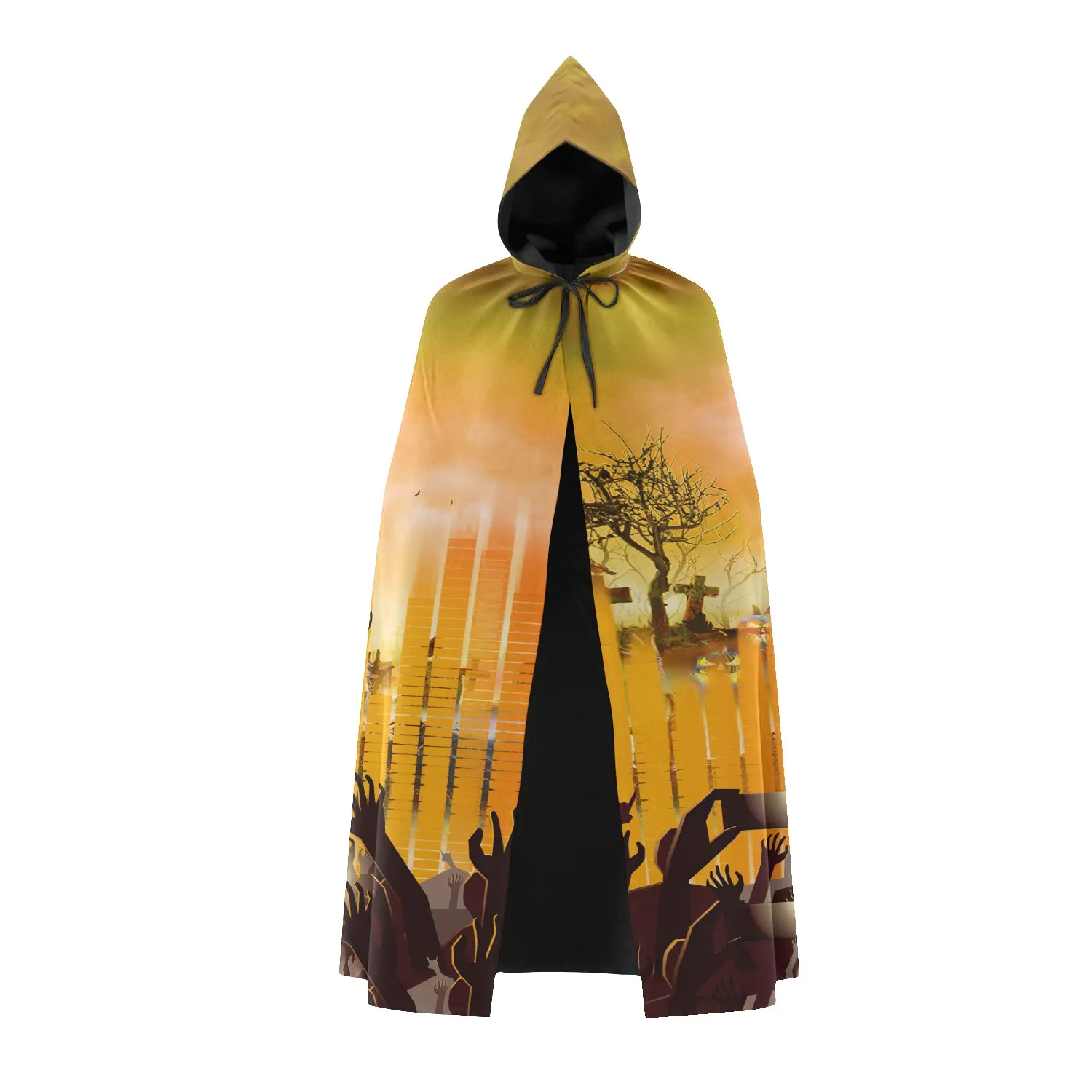 Hooded Cloak - Halloween DJ Party Hooded Cloak