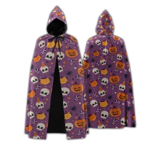 Hooded Cloak - Happy Halloween Hooded Cloak - Nsd99
