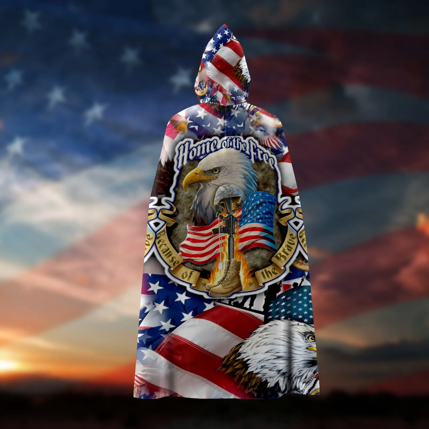 Hooded Cloak - Home of the Free - Fuly6