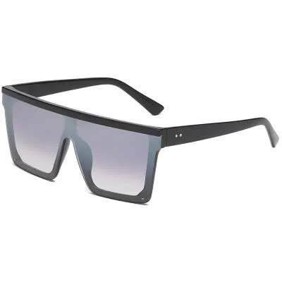 Hot Flat Top Oversized Luxury Sunglasses