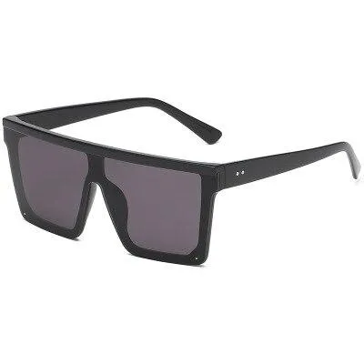 Hot Flat Top Oversized Luxury Sunglasses