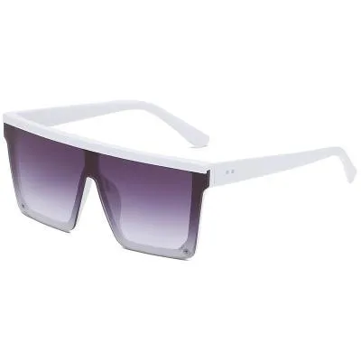 Hot Flat Top Oversized Luxury Sunglasses