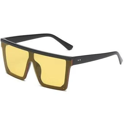 Hot Flat Top Oversized Luxury Sunglasses